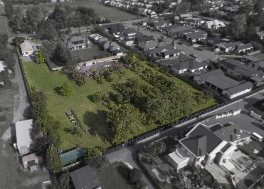 Aerial view of 121 Gardiners Road and surrounding neighbourhood